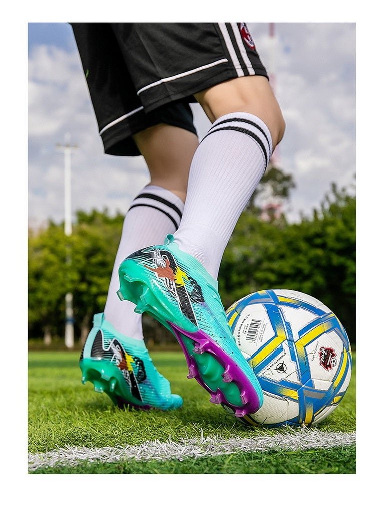 SKT Shiketro Football Cleats For Green Grass, Unisex Sports Training Shoes - Image 4